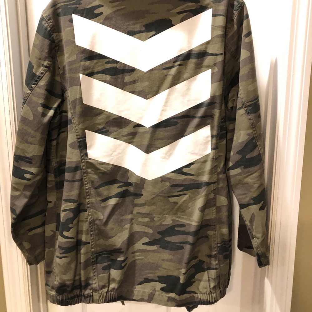 Casual & cool green Utility jacket